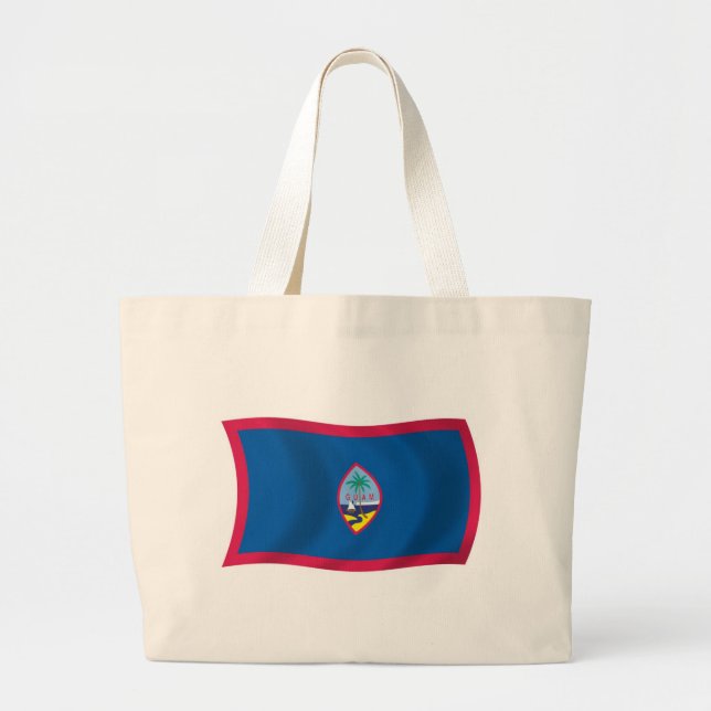 Guam Flag Tote Bag (Front)