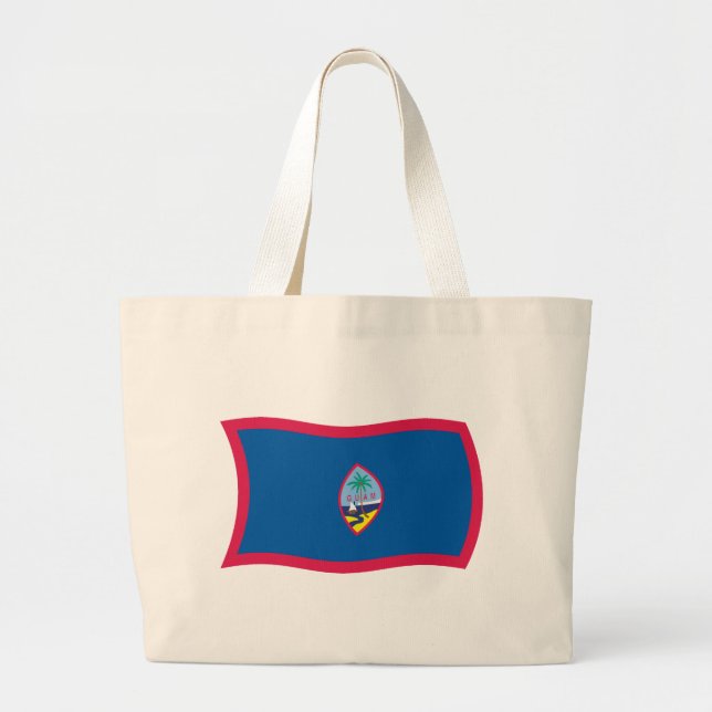 Guam Flag Tote Bag (Front)