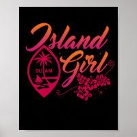 Guam Flower Chamorrita Guam Island Guamanian Girl
