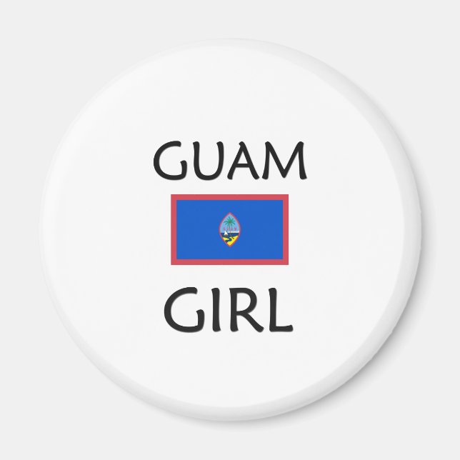 GUAM GIRL MAGNET (Front)