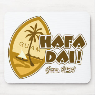 Guam Hafa Dai Mouse Pad