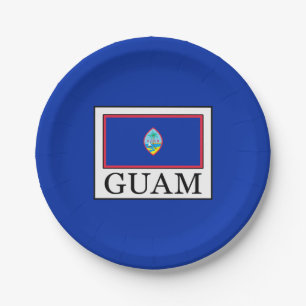 Guam Paper Plate
