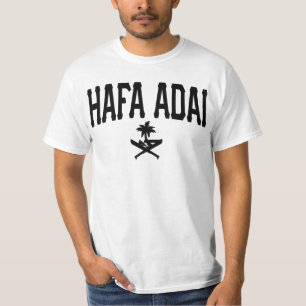 GUAM RUN 671 Hafa Adai All Caps T-Shirt