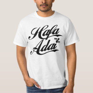 GUAM RUN 671 Hafa Adai - Black Font T-Shirt