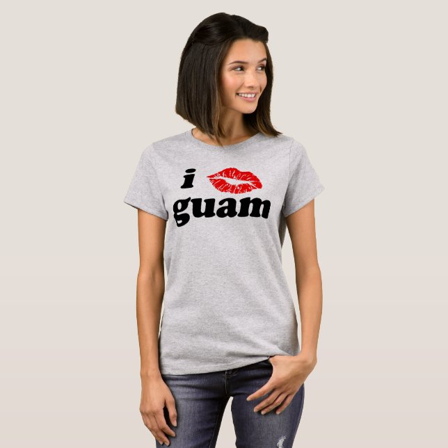 GUAM RUN 671 Lips II T-Shirt (Front Full)