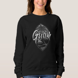 Guam Seal Island Sunset 671 Guamanian Chamorro Sweatshirt