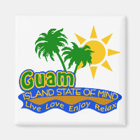 Guam State of Mind magnet