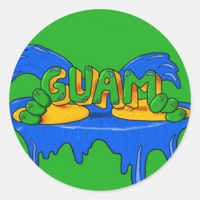 Guam Sticker (Front)