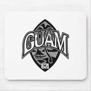 Guam Usa Seal Chamorro Pride Guamanian Islander Gi Mouse Pad