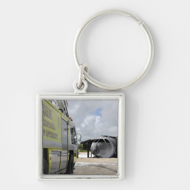 Guam's WONPAT Airport Key Ring (Front)