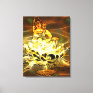 Guan Yin Energy Canvas Print