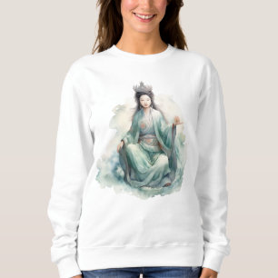 Guan Yin, Goddess Of Mercy Sweatshirt