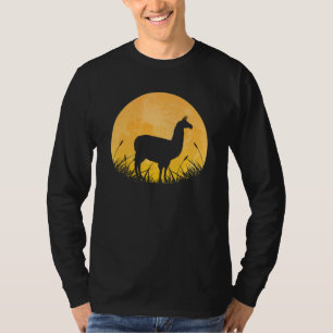 Guanaco Easy Halloween Outfit Alpaca Camel Moon Co T-Shirt