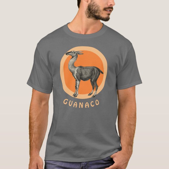 Guanaco Llama - Lama guanicoe Vintage T-Shirt (Front)