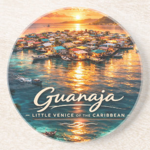 Guanaja Little Venice of the Caribbean Coaster