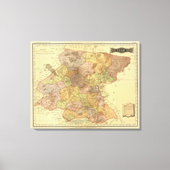 Guanajuato Canvas Print (Front)