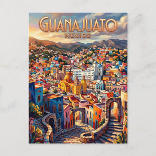 Guanajuato City Mexico Postcard