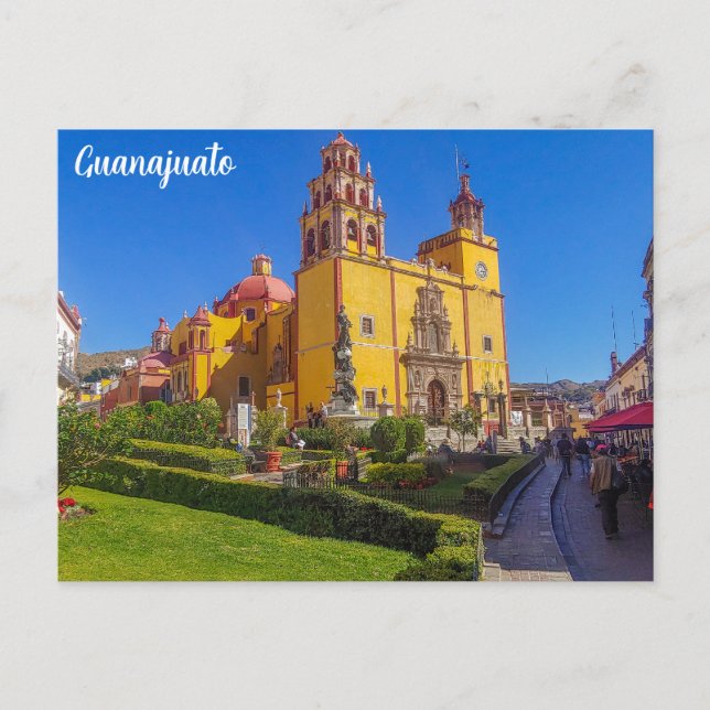 Guanajuato, México, Basílica Postcard (Front)