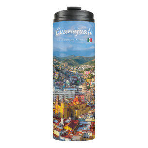 Guanajuato, Mexico - Colorful Cityscape Thermal Tumbler