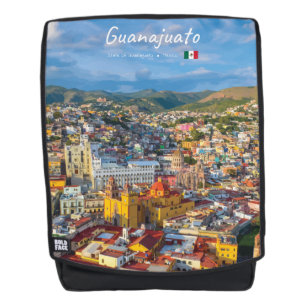 Guanajuato, Mexico - Colourful Cityscape Backpack