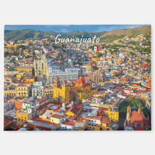 Guanajuato, Mexico - Colourful Cityscape Magnet