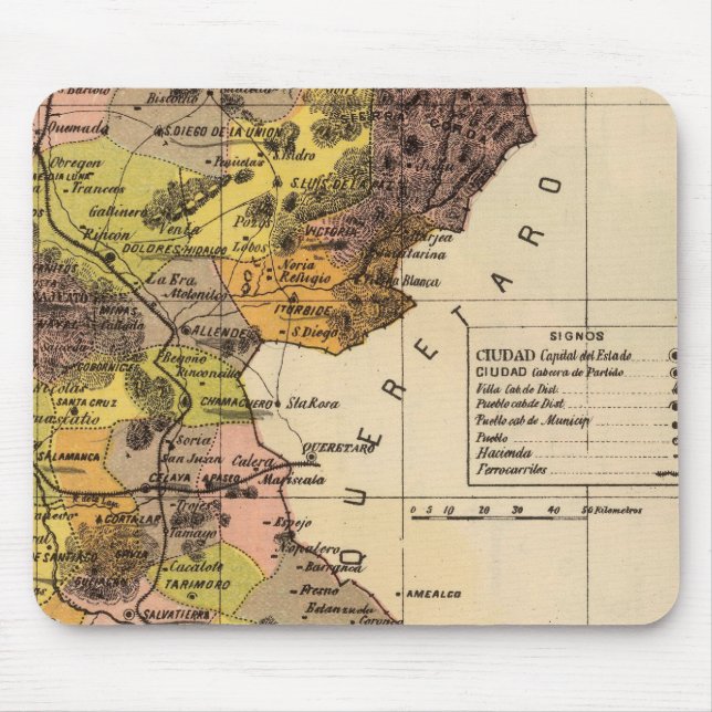 Guanajuato, Mexico Mouse Pad (Front)