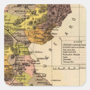 Guanajuato, Mexico Square Sticker