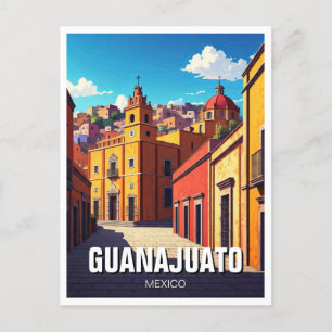 Guanajuato Mexico Travel Postcard