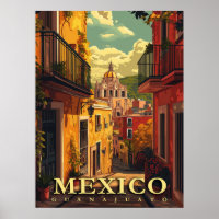 Guanajuato, Mexico Vintage