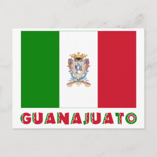 Guanajuato Unofficial Flag Postcard