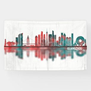 Guangzhou China Skyline Banner