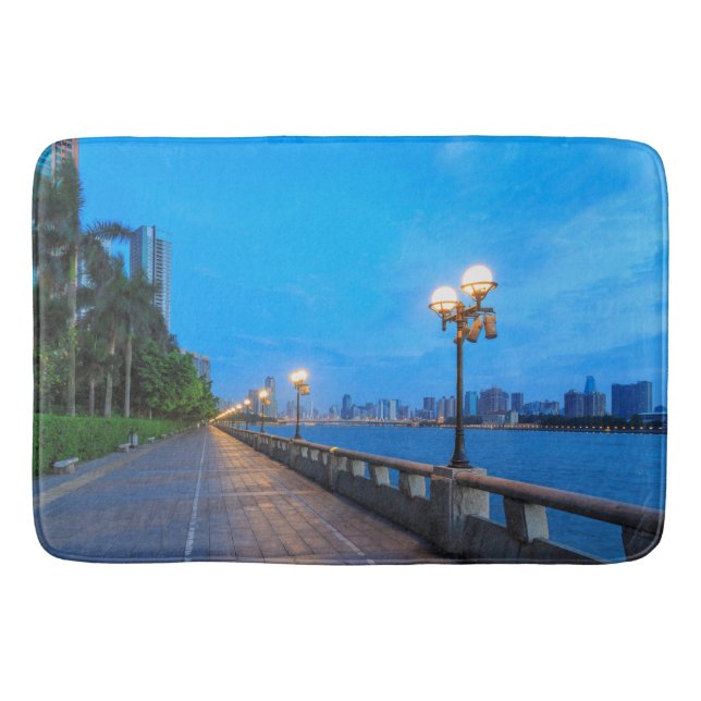 Guangzhou City waterfront Bath Mat (Front)