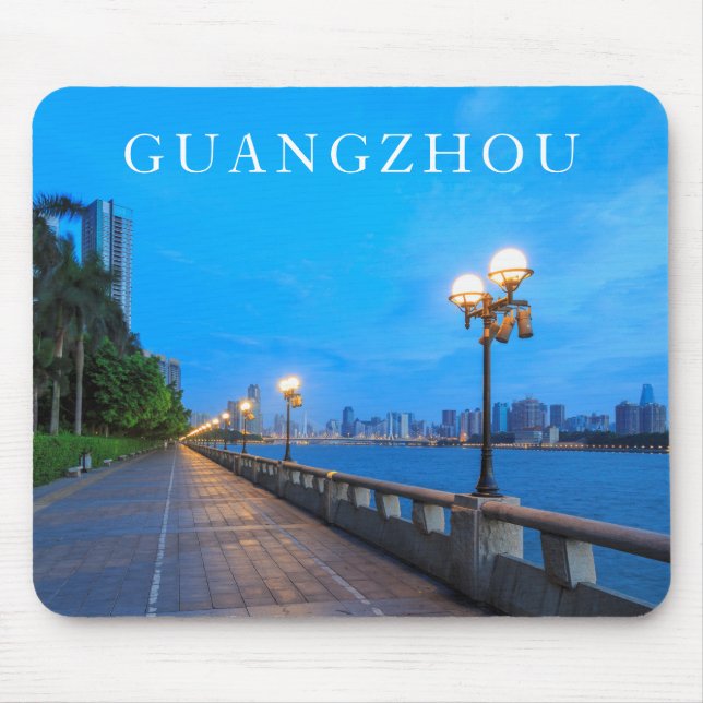 Guangzhou City waterfront Mouse Pad (Front)