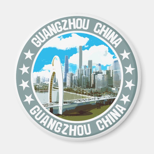 Guangzhou                                          magnet (Front)