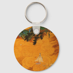 Guanyin in the Tidal Sound cave Key Ring