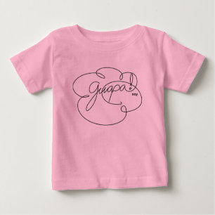 GUAPA soy - Bold CloudS Baby T-Shirt