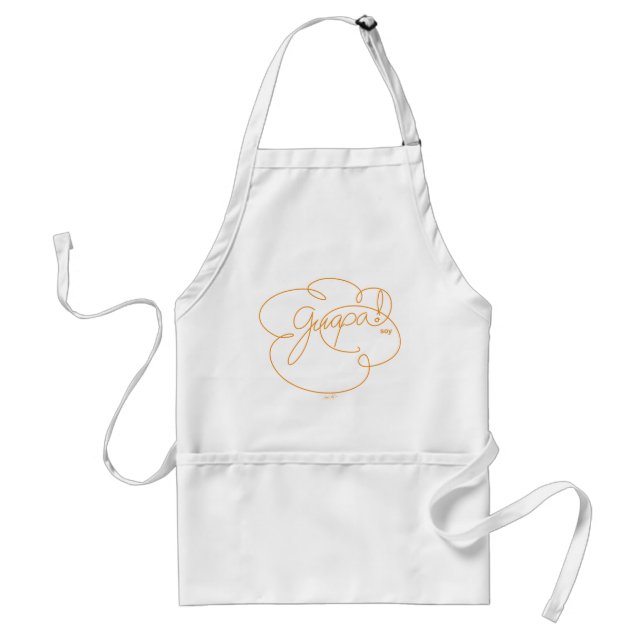 GUAPA soy - Bold CloudS - O Standard Apron (Front)