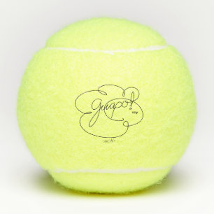 GUAPO soy - Bold CloudS Tennis Ball