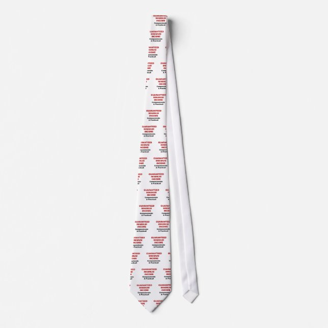 Guaranteed Minimum Income Tie (Front)