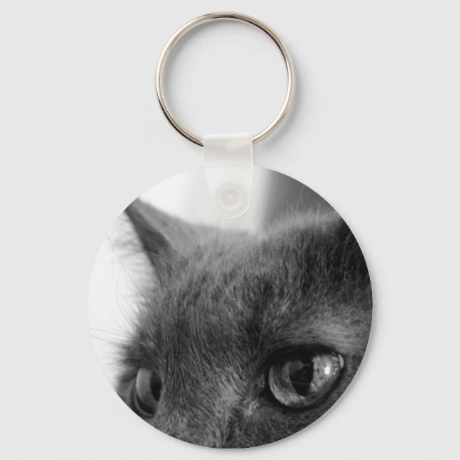 Guard Cat Keychain (Front)