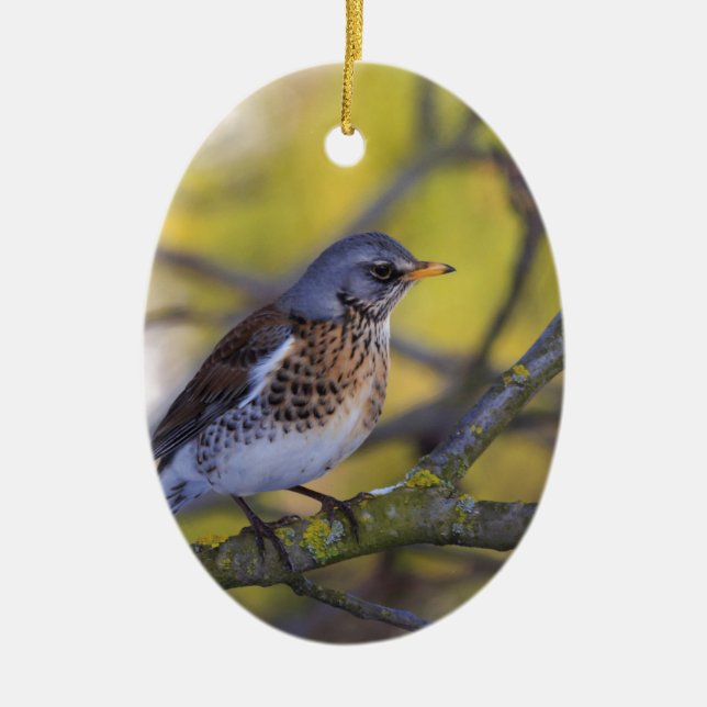 guard ceramic tree decoration (Front)