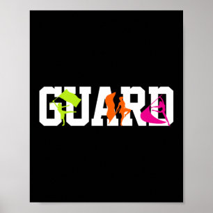 Guard Colour Guard Marching Band Poster