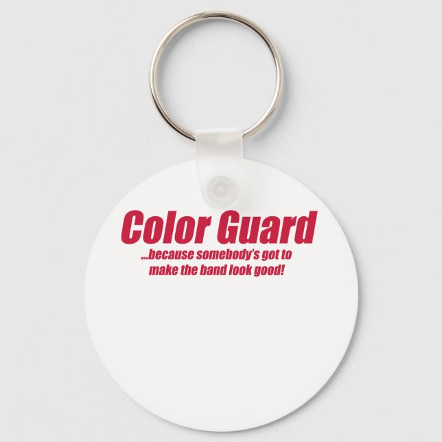 guard looks good key ring (Front)