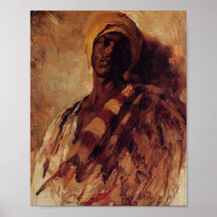 Guard of the Harem by Duveneck Poster