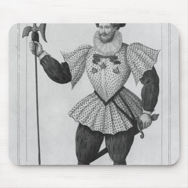 Guard of the provostship of Paris Mouse Pad (Front)
