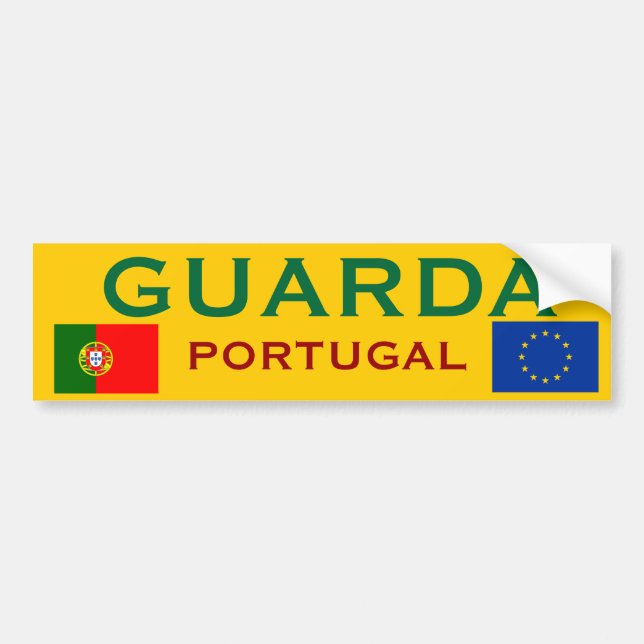 Guarda (Portugal) Bumper Sticker (Front)