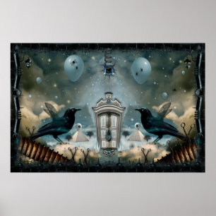 Guarded Door Of The Inner Psyche Poster