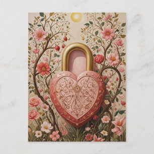Guarded Heart Holiday Postcard