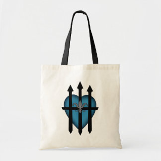 Guarded heart tote bag