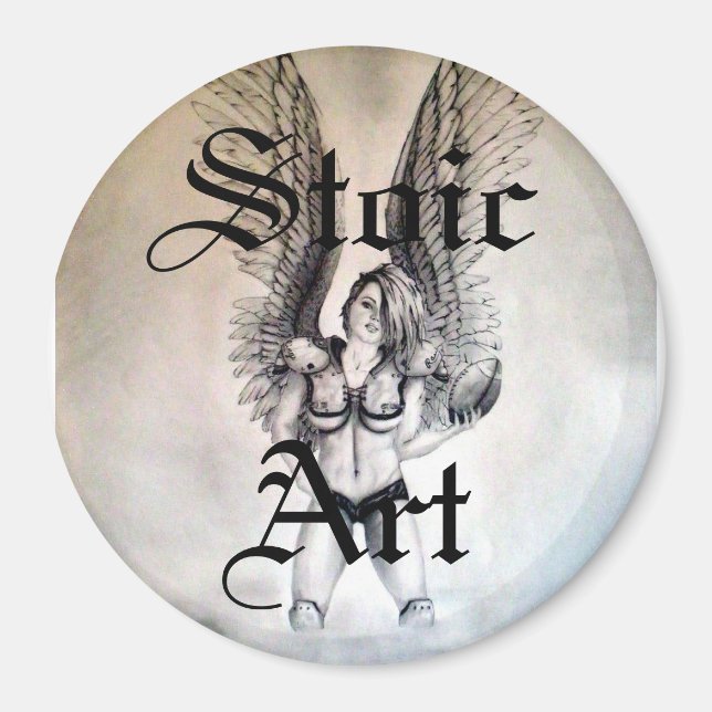 Guardian 1 , Stoic, Art Magnet (Front)